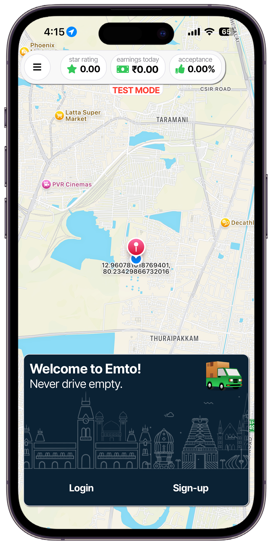 EMTO-Trucker-App